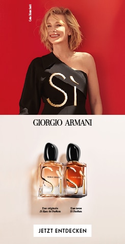 Giorgio Armani Sì: Das originale Sì Eau de Parfum und Das neue Sì Parfum mit Cate Blanchett